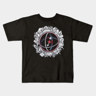 Stray Kids Compass Ring (Black) Kids T-Shirt